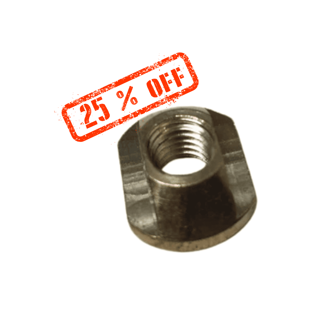 M8 / M6 Hydrofoil Mounting Brass T-Nuts For Hydrofoil Tracks Outdoors Surfing Accessories 4Pcs