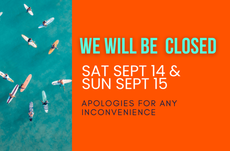 Closed Sept 14-16